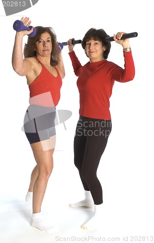 Image of women exercising