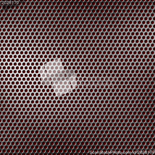 Image of perforated metal background