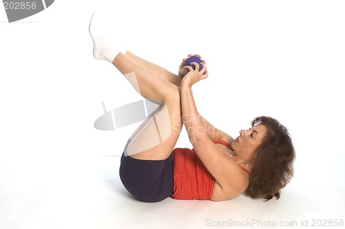 Image of woman exercising