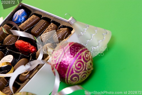 Image of christmas chocolates