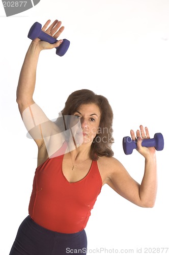 Image of woman exercising