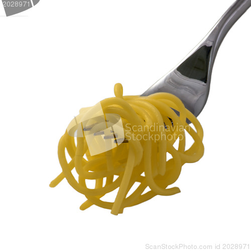 Image of Spaghetti on a fork