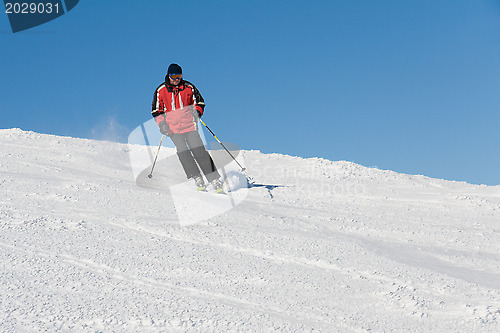 Image of Skier on the slope