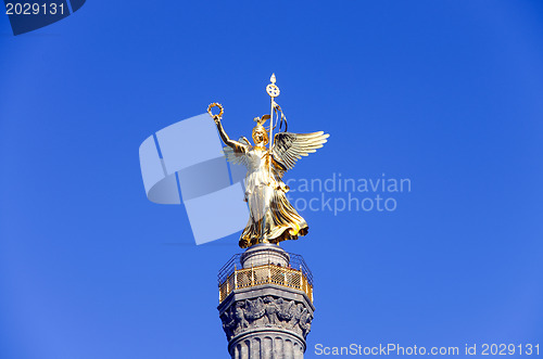 Image of siegess?ule victory column in berlin