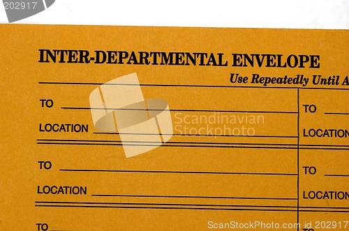 Image of Interdepartmental Envelope