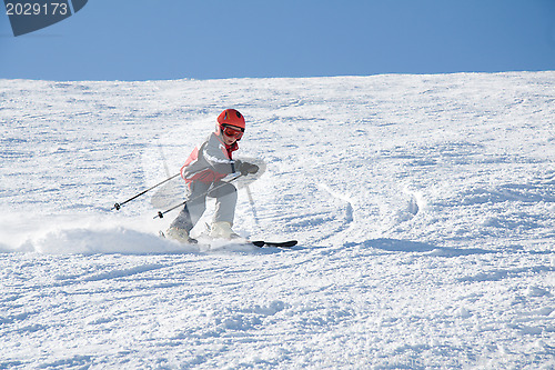 Image of Young skier