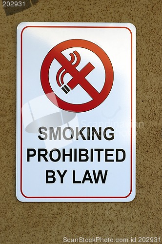 Image of Smoking Signboard