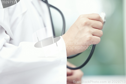 Image of Doctor with stethoscope