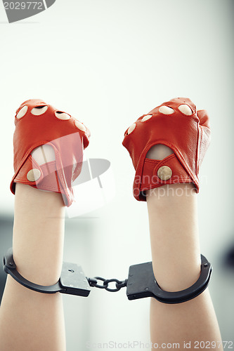 Image of Hands in wristlets