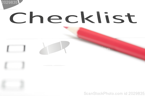 Image of Checklist