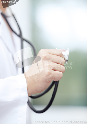 Image of Doctor with stethoscope