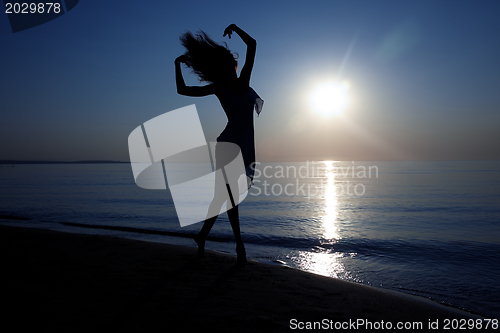 Image of Dance at sunset