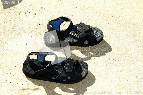 Image of Sandals by the beach
