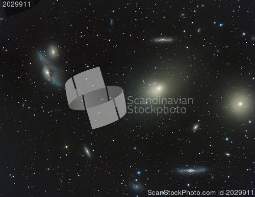 Image of Virgo Cluster of galaxies 