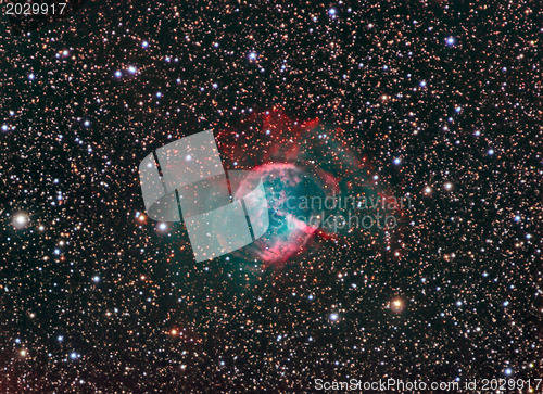 Image of M27 Dumbbell Nebula