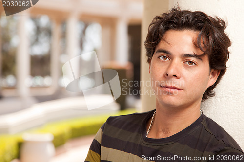 Image of Handsome Hispanic Young Adult Man