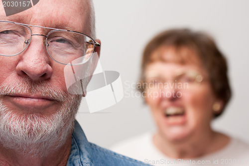 Image of Senior Couple in an Argument