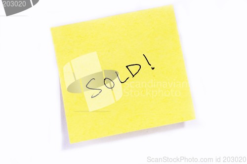 Image of Sold!