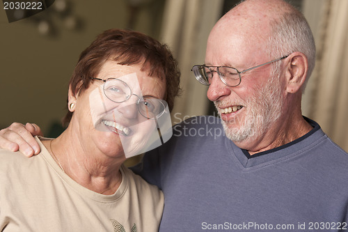 Image of Happy Senior Couple Portrait