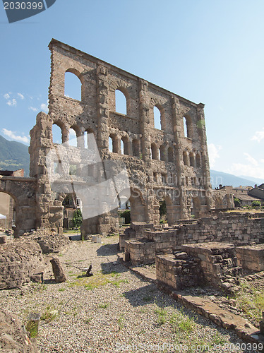 Image of Roman Theatre Aosta