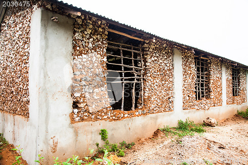 Image of Building house in Africa