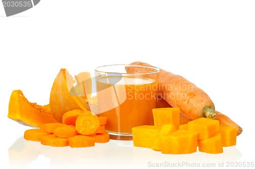 Image of Carrot and pumpkin juice