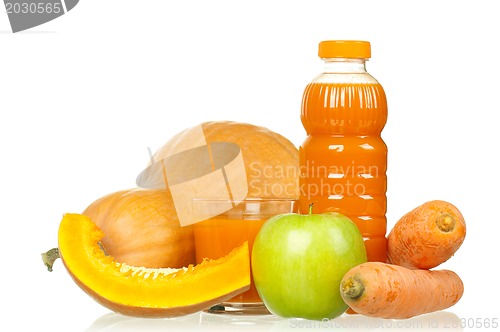 Image of Carrot, pumpkin and apple juice