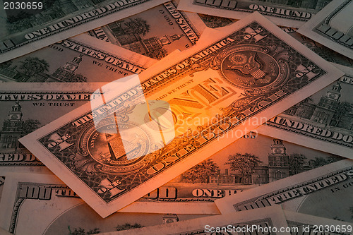 Image of American dollar bills