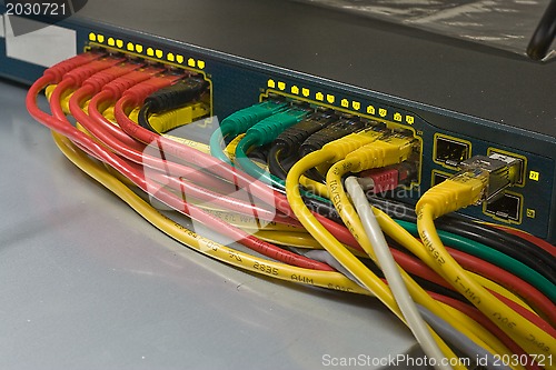 Image of multicolored connection