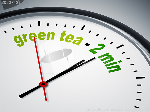 Image of green tea - 2 min