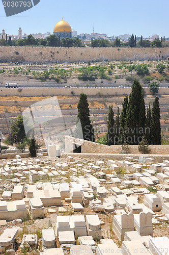 Image of Graves on the Mount of Olives