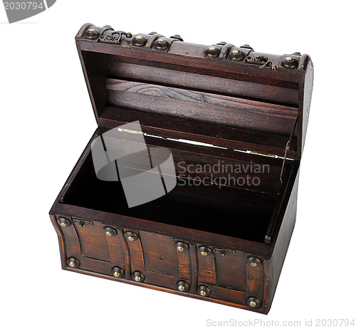 Image of Wooden chest.