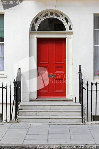 Image of Red door