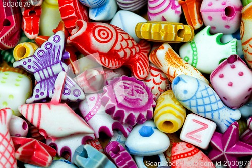 Image of Beads colourful