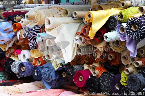 Image of Fabric rolls