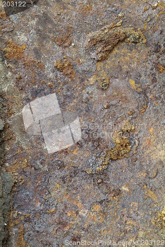 Image of Rusty steel-plate
