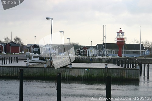 Image of harbour in sweden