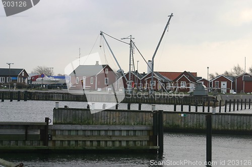 Image of harbour in sweden