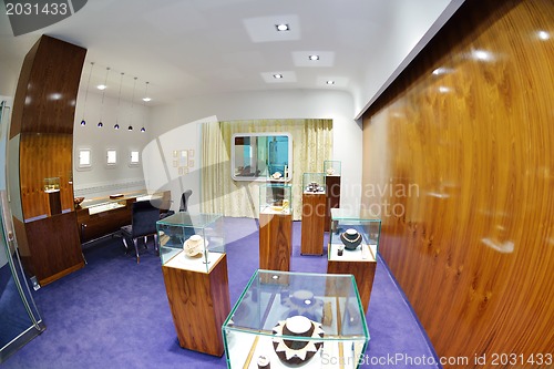 Image of jewelry store indoors