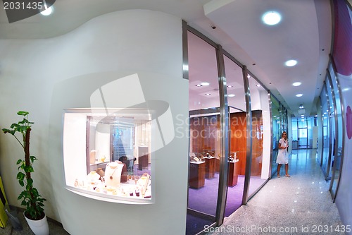 Image of jewelry store indoors