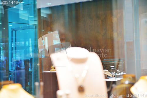 Image of jewelry store indoors