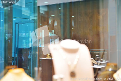 Image of jewelry store indoors