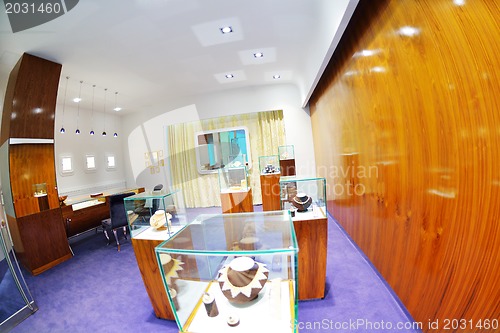 Image of jewelry store indoors