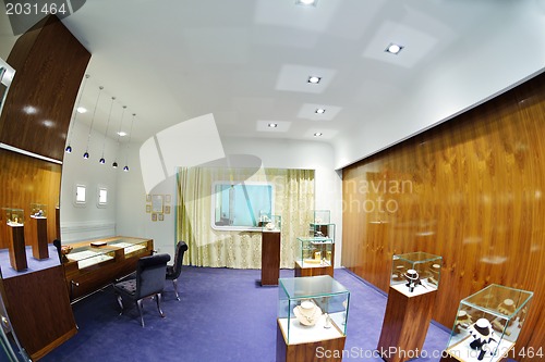 Image of jewelry store indoors