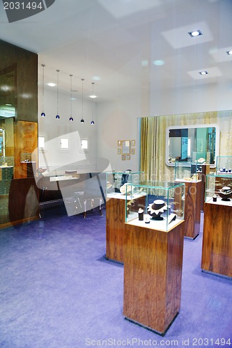 Image of jewelry store indoors