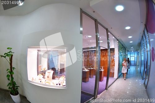 Image of jewelry store indoors