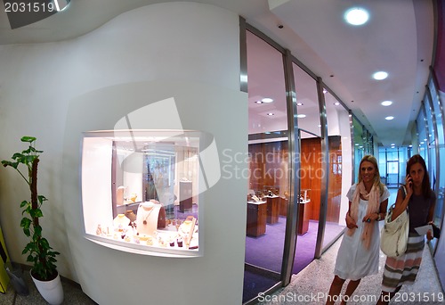 Image of jewelry store indoors