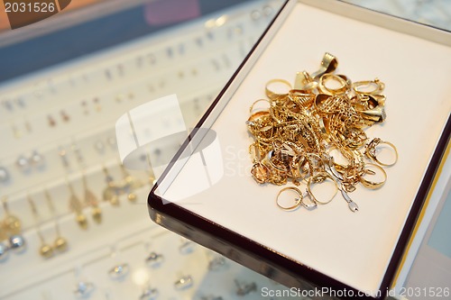Image of jewelry store indoors