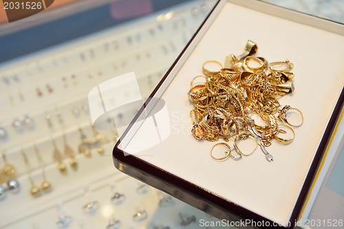 Image of jewelry store indoors