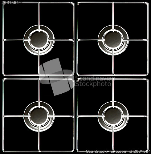 Image of gas hob 